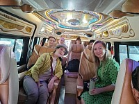 Romanian customers rent a car to tour around Khao Yai and Bangkok.