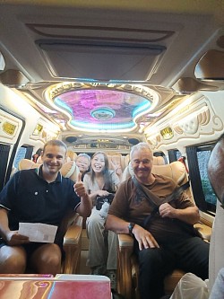 Pattaya to Bangkok by luxury van rental with driver