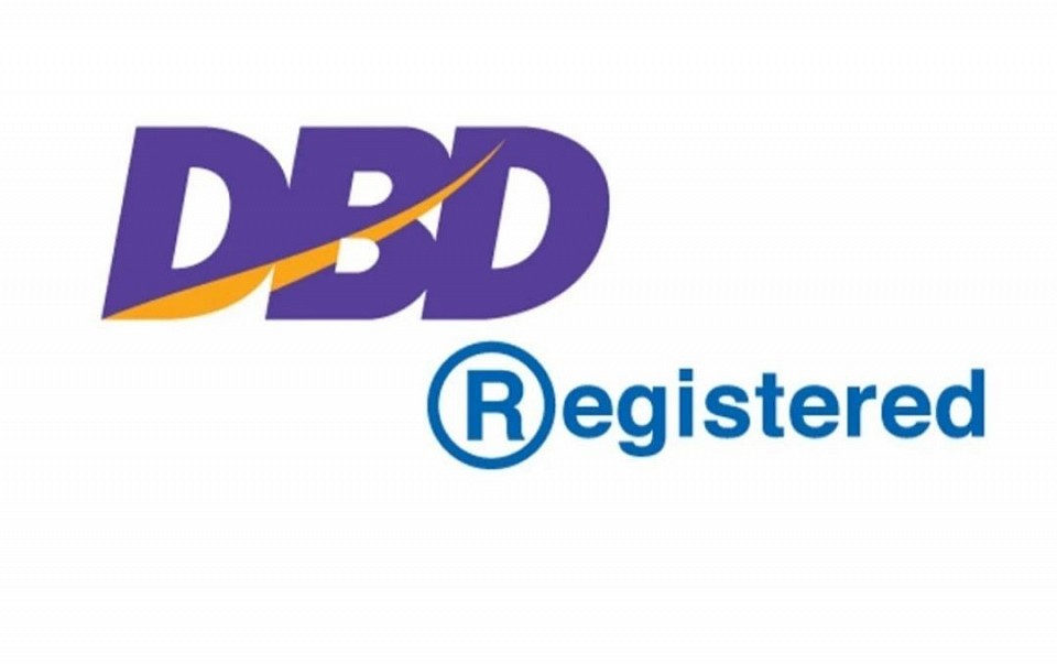 Our website has been approved by DBD Registered certification mark.